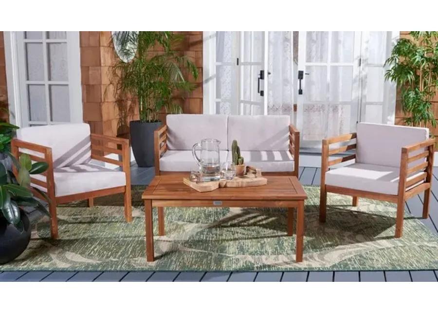 KINNELL 4PC OUTDOOR  LIVING SET