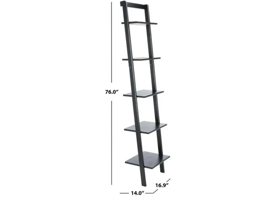 ALLAIRE 5 TIER LEANING ETAGERE