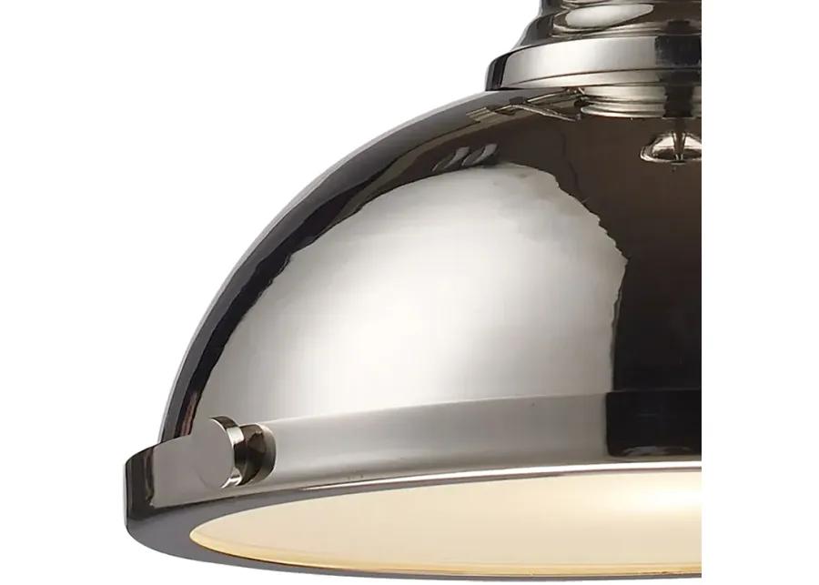 Chadwick 13" Wide 1-Light Pendant - Polished Nickel