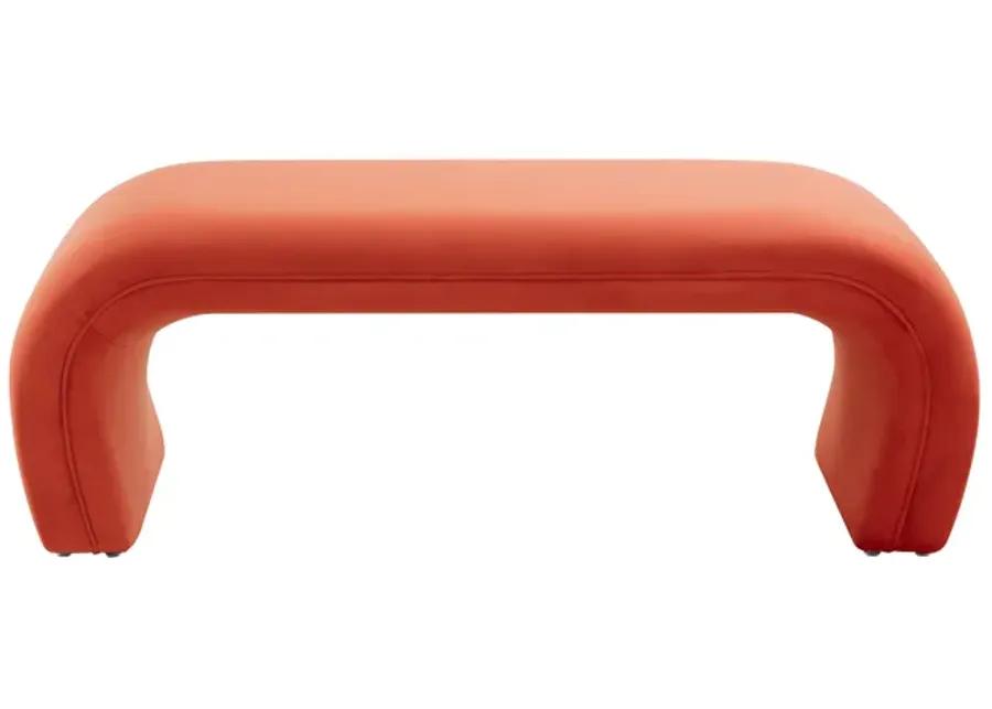 Kenya Red Rocks Velvet Bench