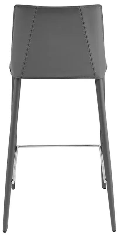 Kalle Counter Stool in Gray - Set of 1