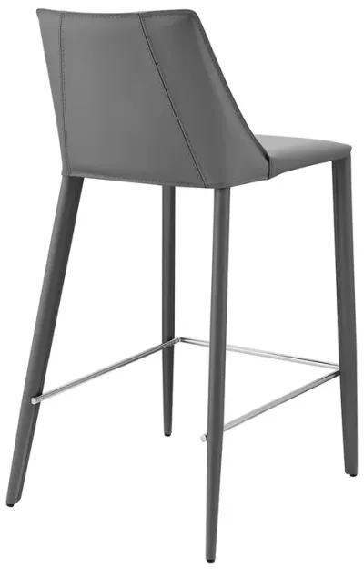 Kalle Counter Stool in Gray - Set of 1