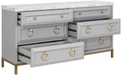 Azure Carrera 6-Drawer Double Dresser