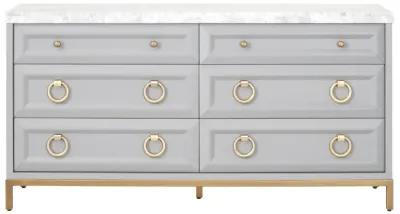 Azure Carrera 6-Drawer Double Dresser