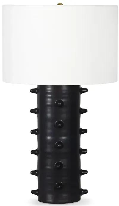 Spruce Ceramic Table Lamp (Black)