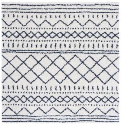 ARIZONA SHAG Square Power Loomed 5'-1" X 5'-1" Square Rug