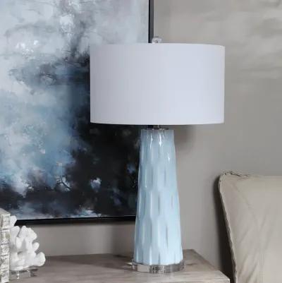 Brienne Light Blue Table Lamp