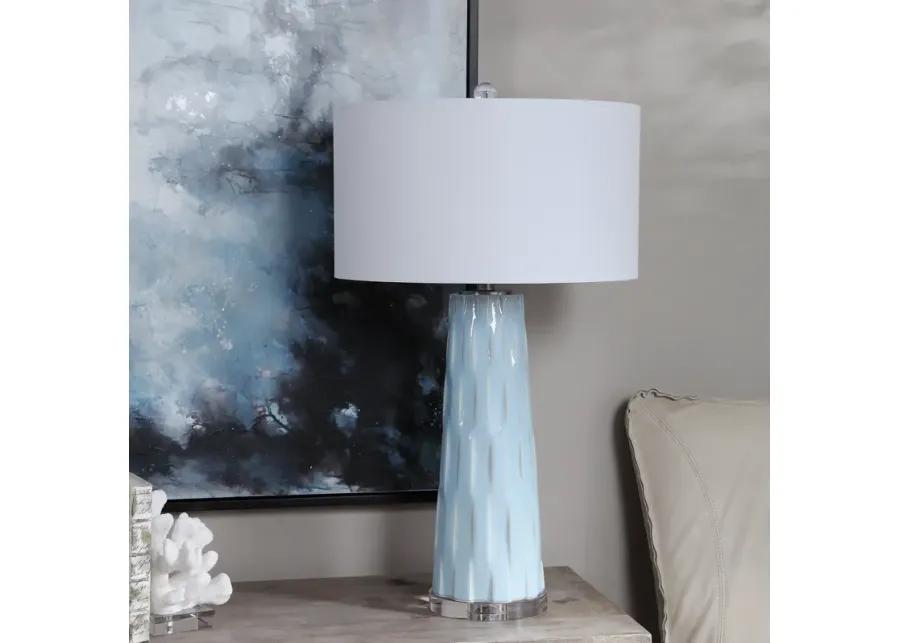 Brienne Light Blue Table Lamp