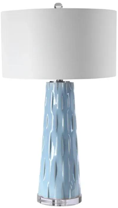 Brienne Light Blue Table Lamp