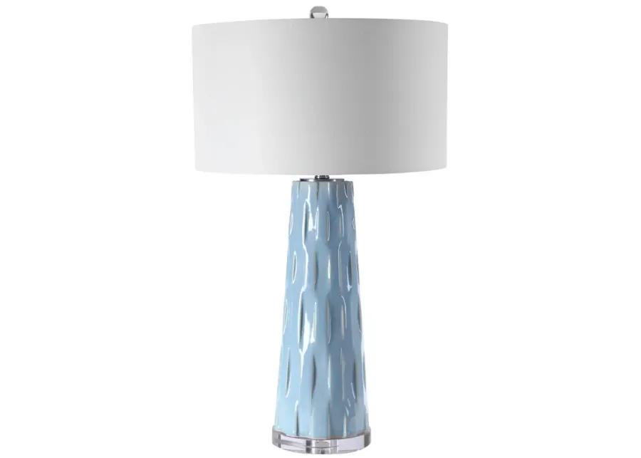 Brienne Light Blue Table Lamp