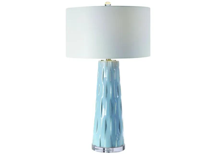 Brienne Light Blue Table Lamp