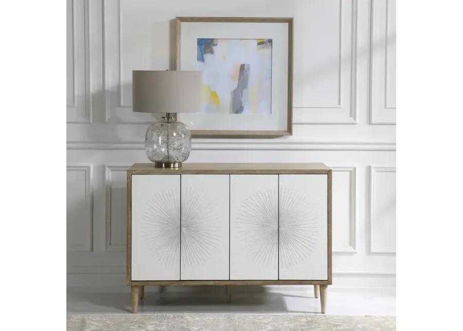 Dani 4 Door White Cabinet