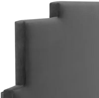 Kasia Performance Velvet Twin Headboard