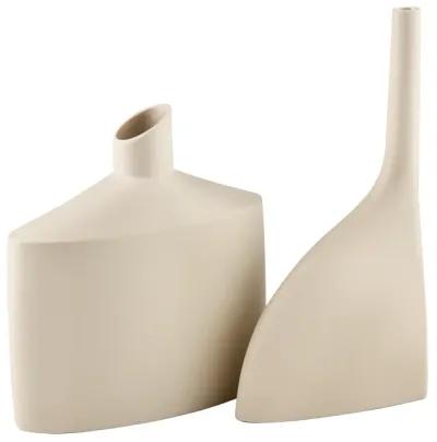 Ralls Vase  -  Beige - Set of 2