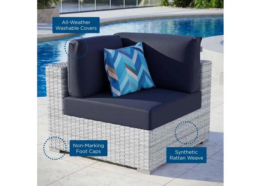 Convene Outdoor Patio Corner Chair