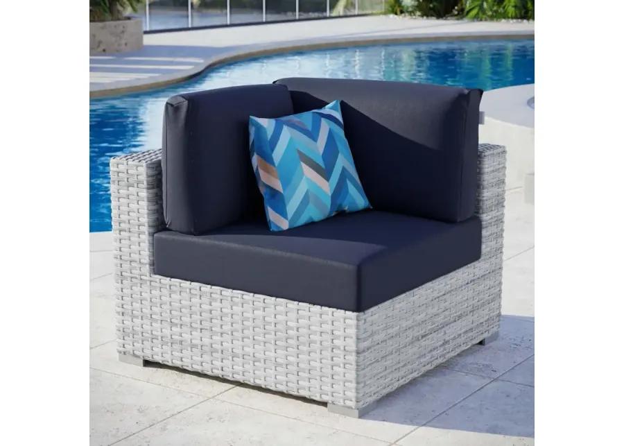 Convene Outdoor Patio Corner Chair