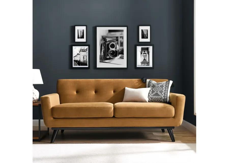 Engage Performance Velvet Loveseat