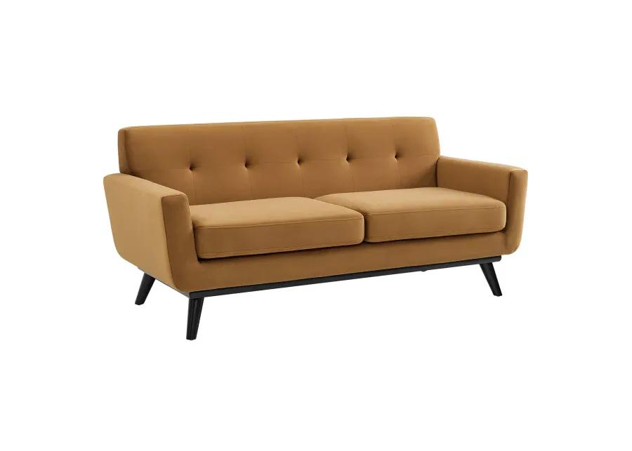 Engage Performance Velvet Loveseat