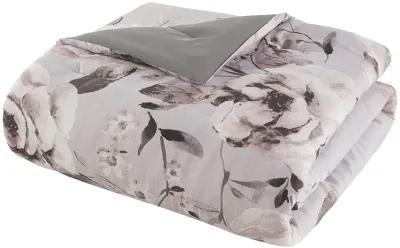 Neko 3 Piece Floral Printed Comforter Set