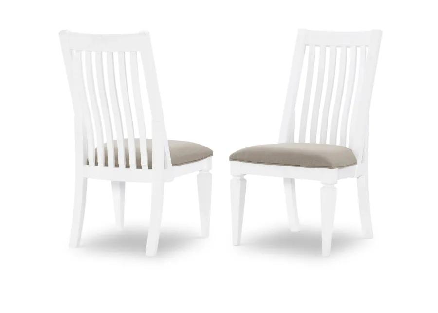 Essex (White) Side Chairs - Set of 2