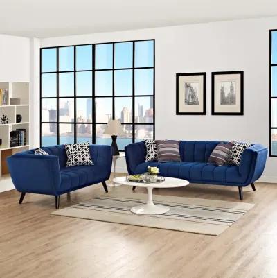 Bestow 2 Piece Performance Velvet Sofa and Loveseat Set