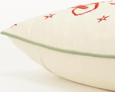 HOLIDAY 2022 Sentiment Red Pillow