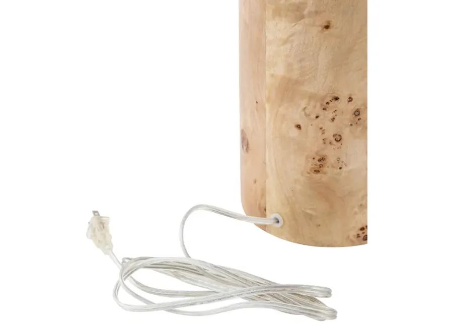 Kincaid 29.5'' High 1-Light Table Lamp - Natural Burl - Includes LED Bulb