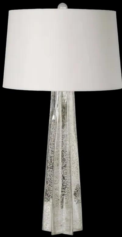 Glass Star Table Lamp