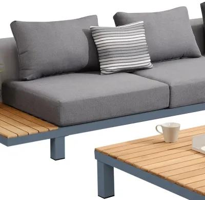 Polo 4-Piece Outdoor Sectional Set 