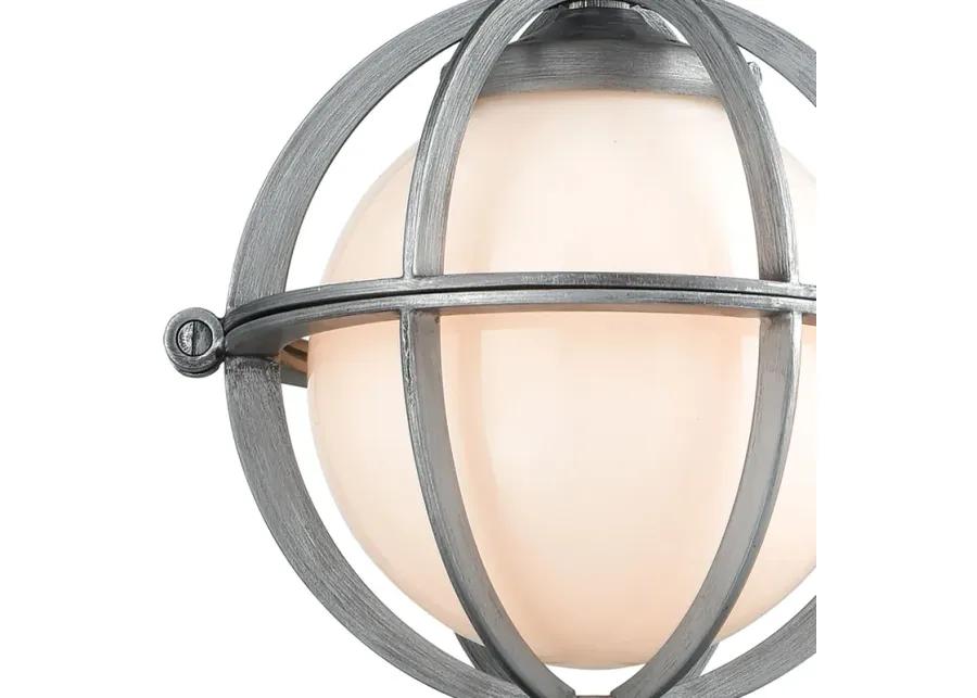 Aubridge 10" Wide 1-Light Mini Pendant - Weathered Zinc