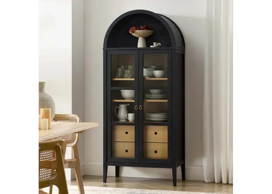 Nolan Tall Storage Display Cabinet