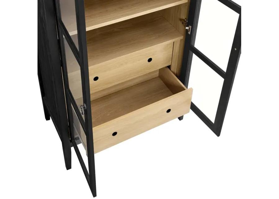 Nolan Tall Storage Display Cabinet