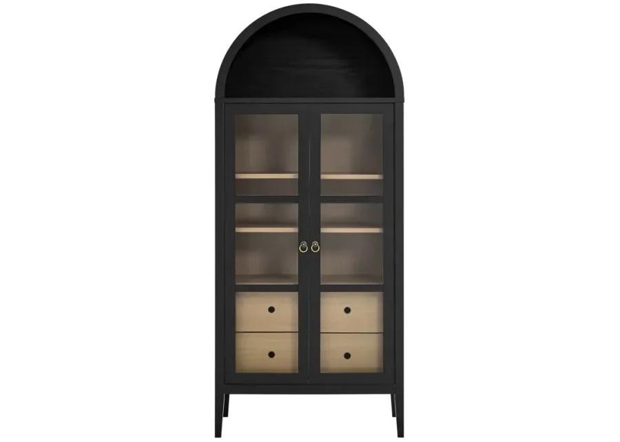 Nolan Tall Storage Display Cabinet