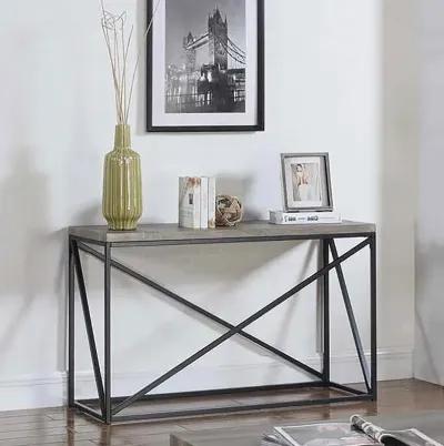 Birdie Rectangular Sofa Table Sonoma Grey