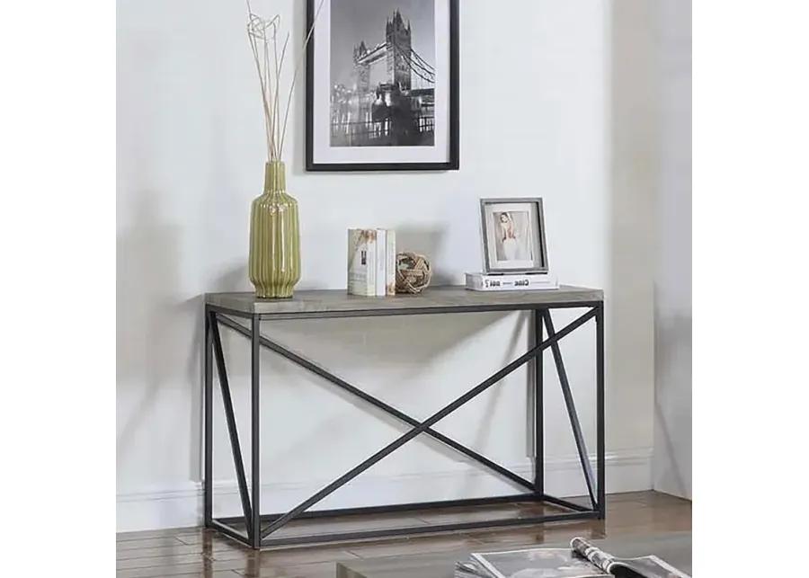 Birdie Rectangular Sofa Table Sonoma Grey