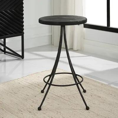 Sona Black Counter Stool