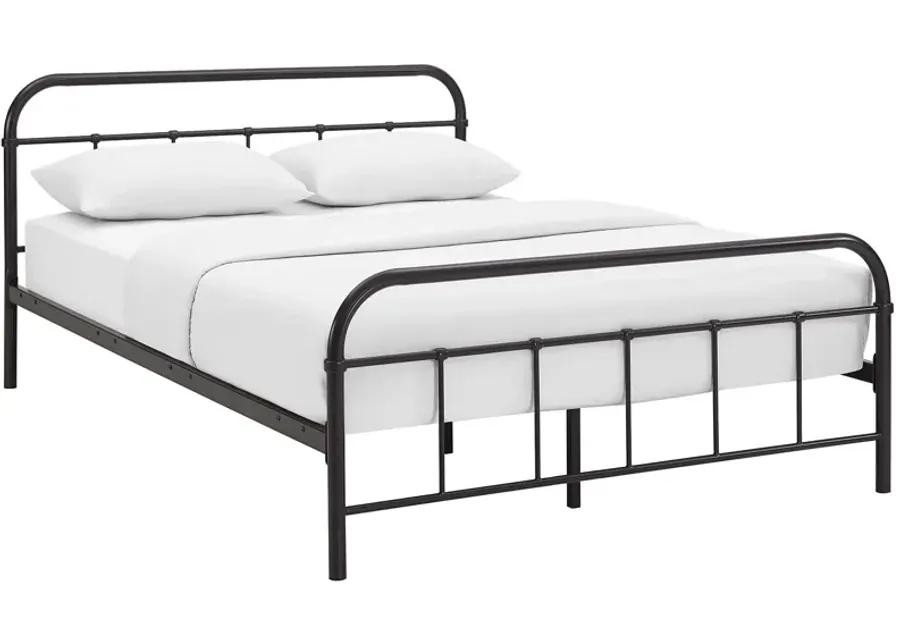 Maisie Full Stainless Steel Bed Frame