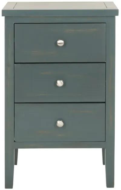 DENIZ NIGHTSTAND WITH STORAGE DRAWERS 