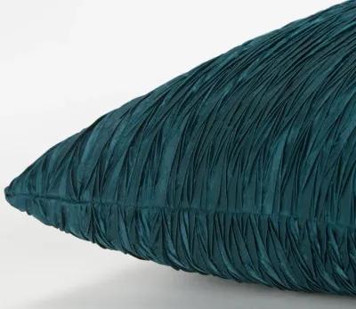 Stripe Peacock Blue Pillow