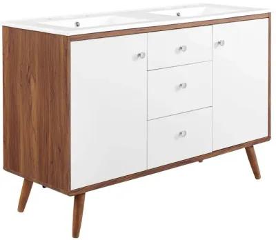 Transmit 48" Double Sink Bathroom Vanity