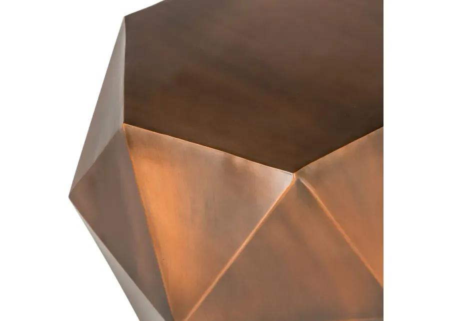 ASTRID FACETED SIDE TABLE