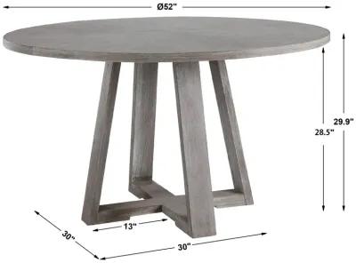 Gidran Gray Dining Table