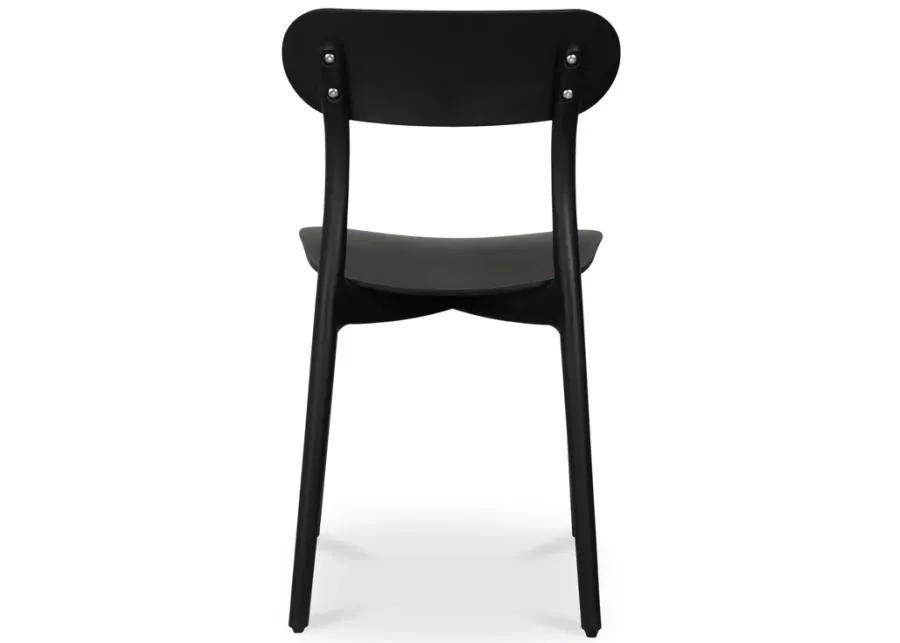 Kent Outdoor Dining Chair Black - Set Of Two