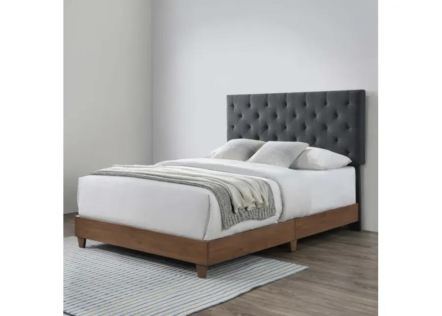 Rhiannon Diamond Tufted Upholstered Bed