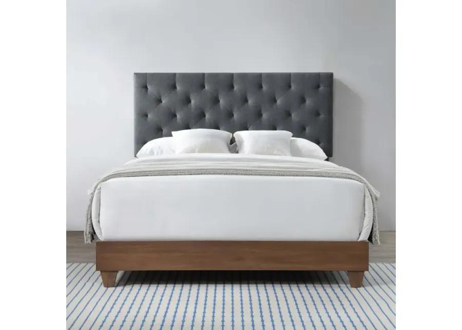 Rhiannon Diamond Tufted Upholstered Bed