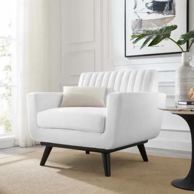 Engage Channel Tufted Armchair