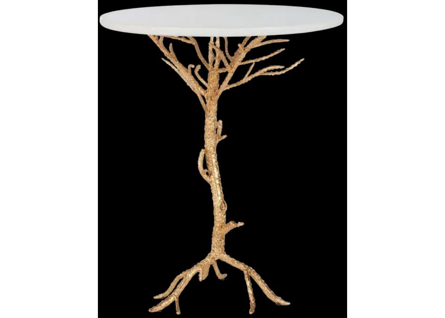 CAROLYN ROOTED GOLD ACCENT TABLE