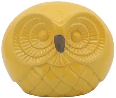 Cer S/3 Owls 7.5", Yellow