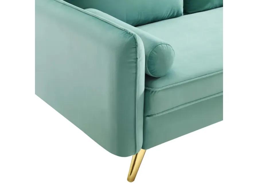 Revive Performance Velvet Loveseat