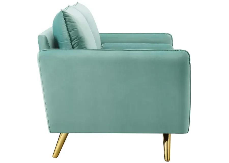 Revive Performance Velvet Loveseat